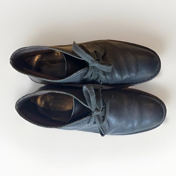John Varvatos Star USA Men\'s Black Leather Lace Up Chukka Boots Size 9M main image 10